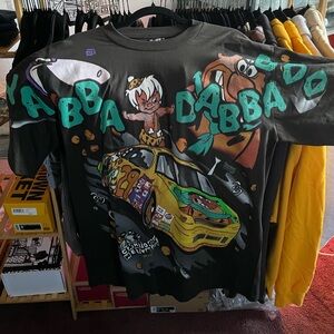 Flinstones NASCAR vintage Tee-shirt